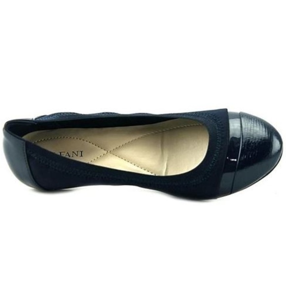 *SALE* Alfani Jemah Ballet Flats Navy Neoprene - Picture 3 of 4